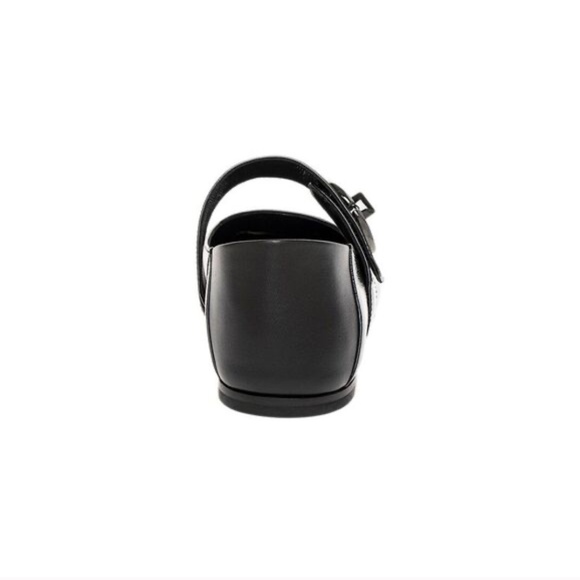 VALENTINO GARAVANI - VLOGO MARY JANE PATENT LEATHER BALLERINA FLAT - Picture 3 of 7